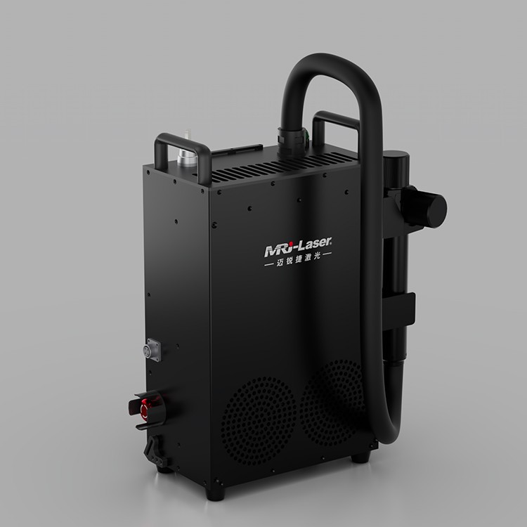 MRJ Self-develop Backpack Black Version Laser Cleaning Machine
