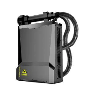 Plecak o mocy 100 W Przenośna laserowa maszyna do usuwania rdzy