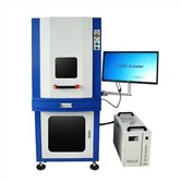 3W zamknięta maszyna do znakowania laserowego UV do niemetali