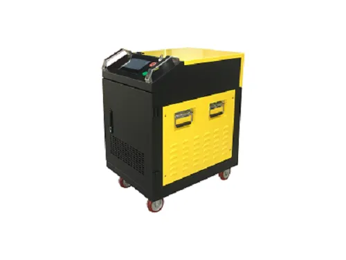 Laser impulsowy UV 355nm w zastosowaniu czyszczenia baterii Li