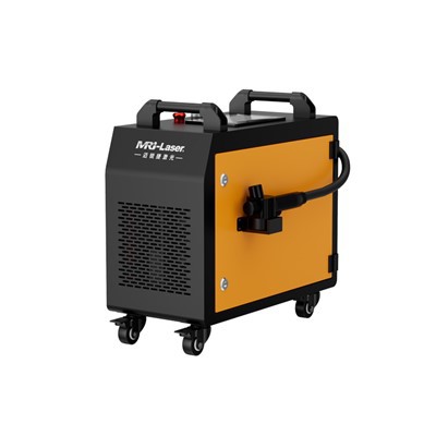 Nowa laserowa maszyna do czyszczenia drewna impulsowego o mocy 100 W w stylu przemysłowym